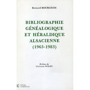 Bibliographie généalogique et héraldique Alsacienne