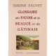 Glossaire des Patois de la Beauce et du Gâtinais