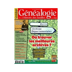 Revue Française de Généalogie N°173 - Décembre 2007 Janvier 2008