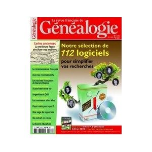 Revue Française de Généalogie N°179 - Décembre 2008 - Janvier 2009