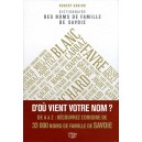 Dictionnaire des noms de famille de Savoie