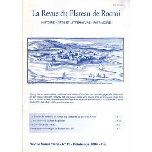 La Revue du Plateau de Rocroi N° 11 printemps 2004 