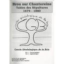 Brou sur Chantereine (Tables des sépultures)