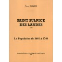 Population de Saint-Sulpice-des-Landes (35) 1601 à 1744