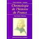 Pour l'histoire : Chrono. de l'histoire de France